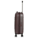 Mandarina Duck Logoduck+ - 4 - Rollen - Kabinentrolley 52 cm erw. (choco ice) - Markenkoffer