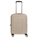 Mandarina Duck Logoduck+ - 4 - Rollen - Kabinentrolley 52 cm erw. (white mocha) - Markenkoffer