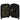 Mandarina Duck Logoduck+ - 4 - Rollen - Kabinentrolley 55 cm S (black) - Markenkoffer
