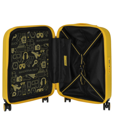 Mandarina Duck Logoduck+ - 4-Rollen-Kabinentrolley 55 cm S (duck yellow) - Ansicht 6