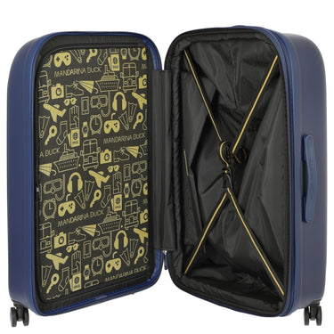Mandarina Duck Logoduck+ - 4 - Rollen - Trolley 74 cm L erw. (deep blue) - Markenkoffer