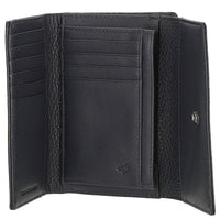 Mandarina Duck Mellow Leather - Geldbörse 10cc 14 cm (dress blue) - Markenkoffer