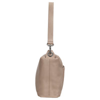 Mandarina Duck Mellow Leather Hobo - Schultertasche 30 cm (warm taupe) - Ansicht 3