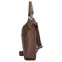Mandarina Duck Mellow Leather Hobo - Schultertasche 33 cm (milk chocolate) - Ansicht 3