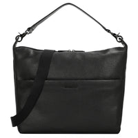 Mandarina Duck Mellow Leather Hobo - Schultertasche 33 cm (nero) - Markenkoffer