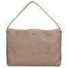Mandarina Duck Mellow Leather Hobo - Borsa a spalla 42 cm (warm taupe)