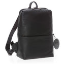 Mandarina Duck Mellow Leather - Rucksack 13" 36 cm Leder (black) - Markenkoffer