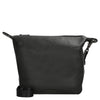 Mandarina Duck Mellow Leather - Borsa a spalla 28 cm (nero)