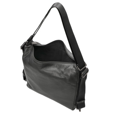 Mandarina Duck Mellow Leather - Schultertasche 36 cm (nero) - Markenkoffer