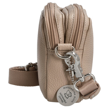 Mandarina Duck Mellow Leather - Umhängetasche 20 cm (warm taupe) - Markenkoffer