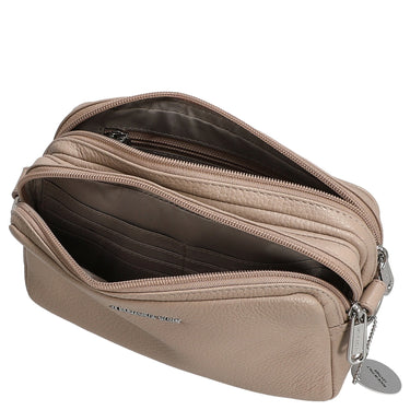 Mandarina Duck Mellow Leather - Umhängetasche 20 cm (warm taupe) - Markenkoffer
