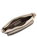 Mandarina Duck Mellow Leather - Umhängetasche 23 cm (almond) - Ansicht 6