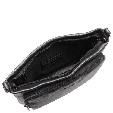 Mandarina Duck Mellow Leather - Umhängetasche 23 cm (nero) - Markenkoffer