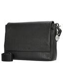 Mandarina Duck Mellow Leather - Umhängetasche 30 cm (black) - Markenkoffer
