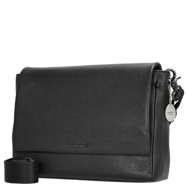 Mandarina Duck Mellow Leather - Umhängetasche 30 cm (black) - Markenkoffer