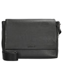 Mandarina Duck Mellow Leather - Umhängetasche 30 cm (black) - Markenkoffer