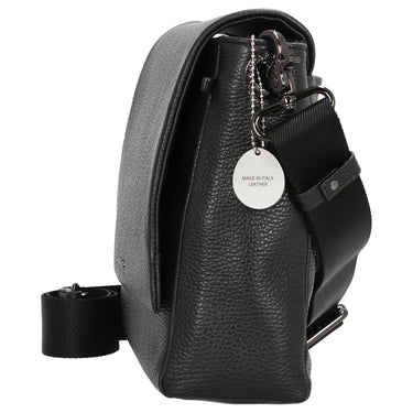 Mandarina Duck Mellow Leather - Umhängetasche 30 cm (black) - Markenkoffer