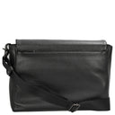 Mandarina Duck Mellow Leather - Umhängetasche 30 cm (black) - Markenkoffer