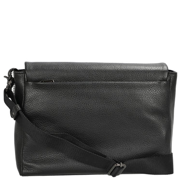 Mandarina Duck Mellow Leather - Umhängetasche 30 cm (black) - Markenkoffer