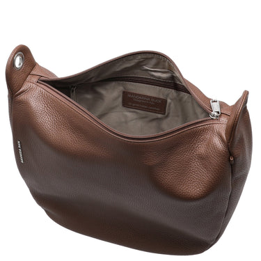 Mandarina Duck Mellow Leather - Umhängetasche 34 cm (milk chocolate) - Markenkoffer