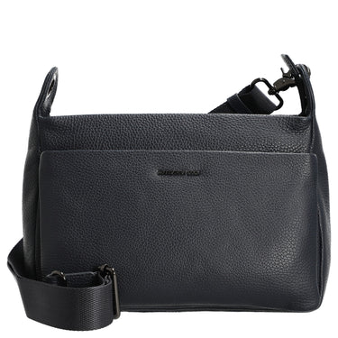 Mandarina Duck Mellow Leather - Umhängetasche 36 cm (dress blue) - Markenkoffer