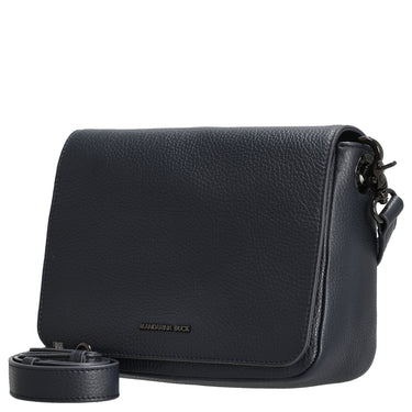 Mandarina Duck Mellow Leather - Umhängetasche 36 cm (dress blue) - Markenkoffer