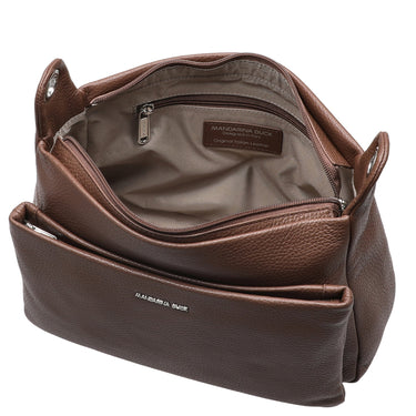 Mandarina Duck Mellow Leather - Umhängetasche 36 cm (milk chocolate) - Ansicht 6