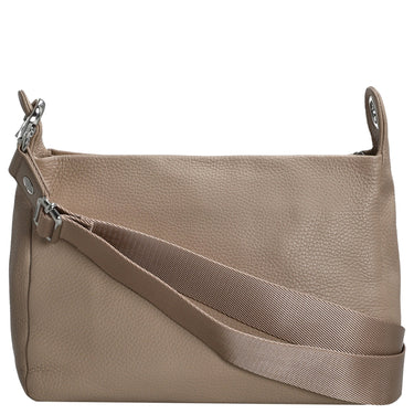 Mandarina Duck Mellow Leather - Umhängetasche 36 cm (warm taupe) - Markenkoffer