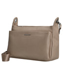Mandarina Duck Mellow Leather - Umhängetasche 36 cm (warm taupe) - Markenkoffer