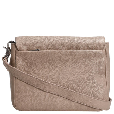 Mandarina Duck Mellow Leather - Umhängetasche 36 cm (warm taupe) - Markenkoffer