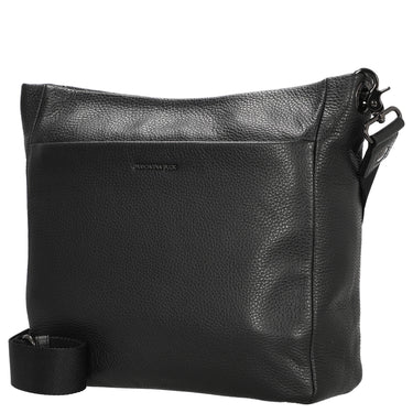 Mandarina Duck Mellow Leather - Umhängetasche L 35 cm (nero) - Markenkoffer