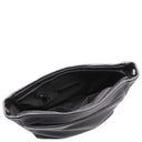 Mandarina Duck Mellow Leather - Umhängetasche L 35 cm (nero) - Markenkoffer