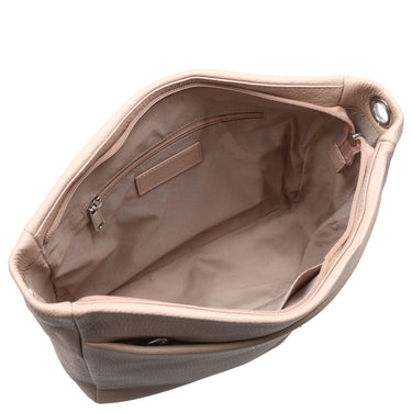 Mandarina Duck Mellow Leather - Umhängetasche L 35 cm (warm taupe) - Markenkoffer