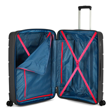 Modo by Roncato Starlight 3.0 - 4 - Rollen - Trolley M 66 cm erw. (black) - Markenkoffer