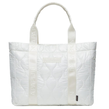 Napapijri Women's H - Nuage T - Shopper 42 cm (white heron) - Markenkoffer