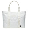 Napapijri Women's H-Nuage T - Borsa shopper 42 cm (white heron)