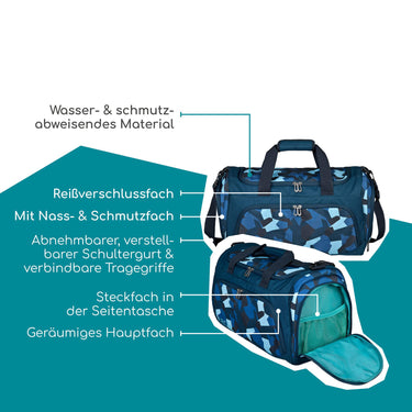 Neoxx MOVE - Sporttasche 43.5 cm (Camo Nation) - Markenkoffer