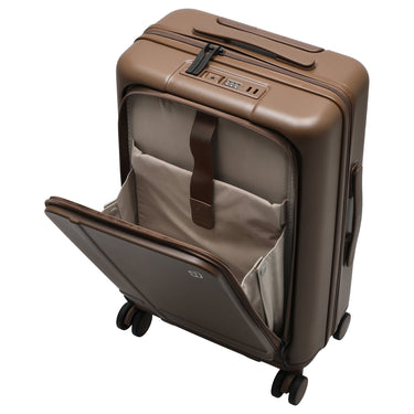 NINETYGO Coffee Jorney - 4 - Rollen - Kabinentrolley S 55 cm (latte) - Markenkoffer