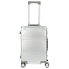 NINETYGO Metal - Trolley da cabina con 4 ruote S 55 cm (argento)
