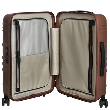 NINETYGO Modern - 4 - Rollen - Kabinentrolley S 55 cm (braun) - Markenkoffer