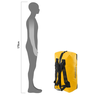 Ortlieb Duffle 110 - Reisetasche/ Rucksack 70 cm (yellow black) - Ansicht 10