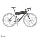 Ortlieb Frame - Pack RC 4 - Rahmentasche (Bikepacking) 50 cm (black matt) - Markenkoffer