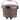 Ortlieb Up - Town Rack Urban 17.5 - Korb 38 cm (ash rose) - Markenkoffer