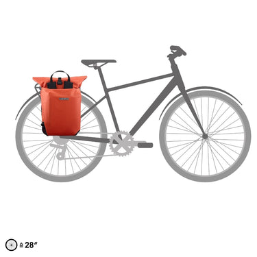 Ortlieb Vario 20 Hinterradtasche - Rucksack 45 cm (rooibos) - Markenkoffer