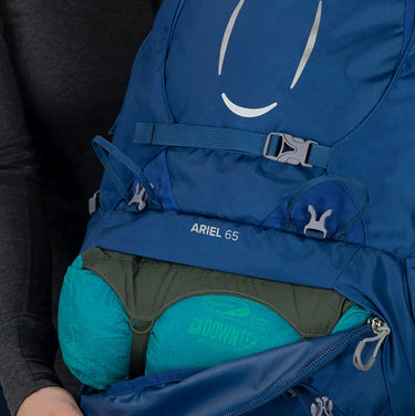 Osprey Ariel 65 Women - Trekkingrucksack 75 cm (ceramic blue, XS/S) - Ansicht 4