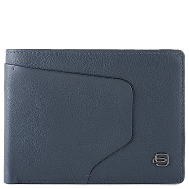 Piquadro Akron - Herrengeldbörse 4cc 13 cm (blue) - Markenkoffer
