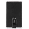 Piquadro Black Square - Portacarte di credito 5cc 10 cm (nero)
