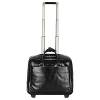 Piquadro Blue Square - 2 - Rollen - Businesstrolley 42 cm (black) - Markenkoffer