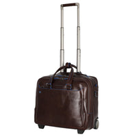 Piquadro Blue Square - 2-Rollen-Businesstrolley 42 cm (mahogany) - Ansicht 2