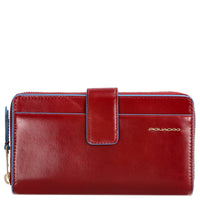 Piquadro Blue Square - Damengeldbörse 12cc 17.5 cm (red) - Markenkoffer